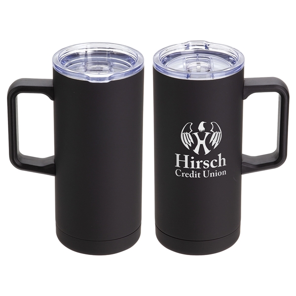 Dark Black color option for 17 Oz Vacuum Insulated Stainless Steel Mug