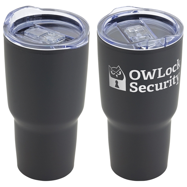 Dark Black color option for 30 Oz Stainless Steel/Polypropylene Travel Tumbler