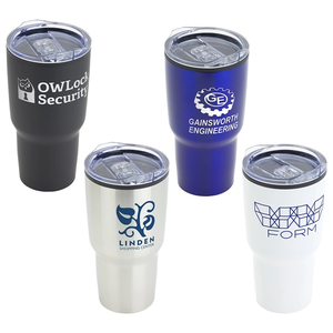 Photo of 30 Oz Stainless Steel/Polypropylene Travel Tumbler