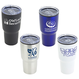 Photo of 30 Oz Stainless Steel/Polypropylene Travel Tumbler
