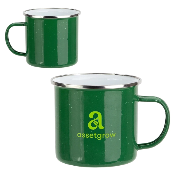 Dark Green color option for Foundry 16oz Enamel Lined Iron Coffee Mug