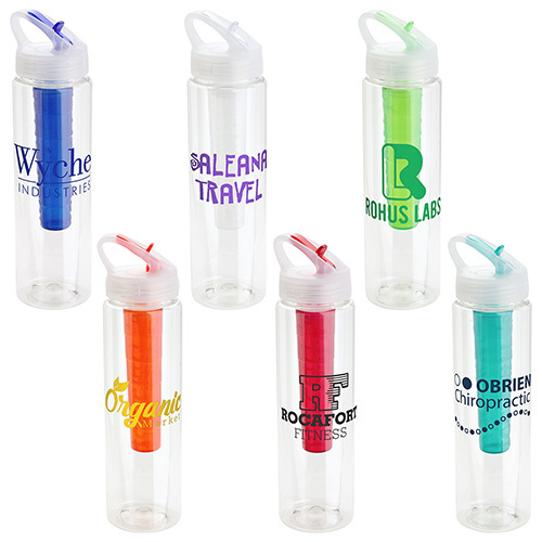 Photo of 32 Oz Pet Chiller Bottle With Flip Up Lid