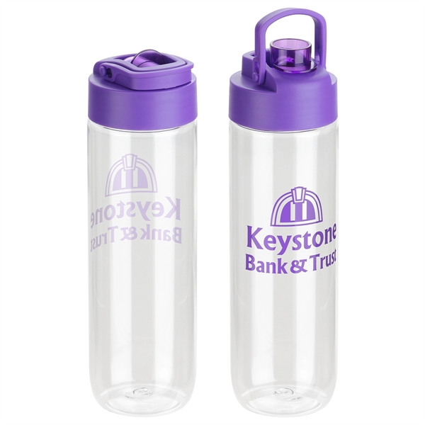 Clear Purple color option for 24 Oz Tritan Bottle