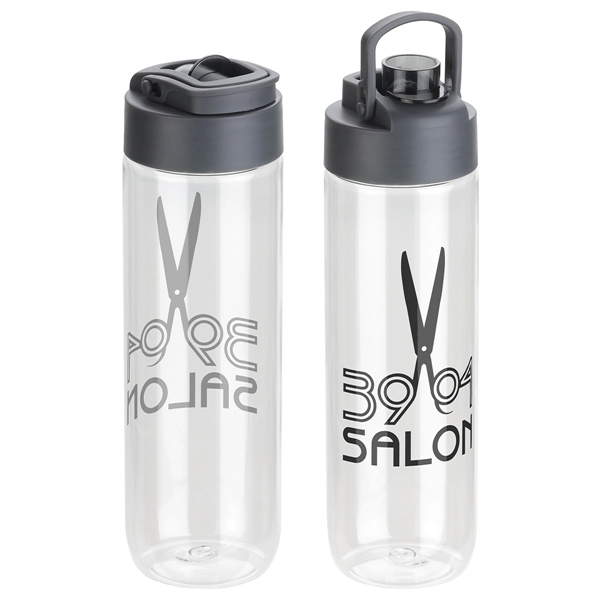 Light Black color option for 24 Oz Tritan Bottle