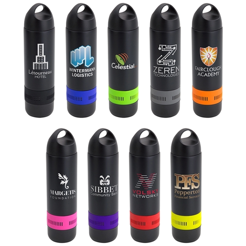 Main photo of 14 Oz Combo Water Bottle & Wireless Speaker