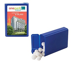 Photo of Flip Top Plastic Case With Signature Peppermints