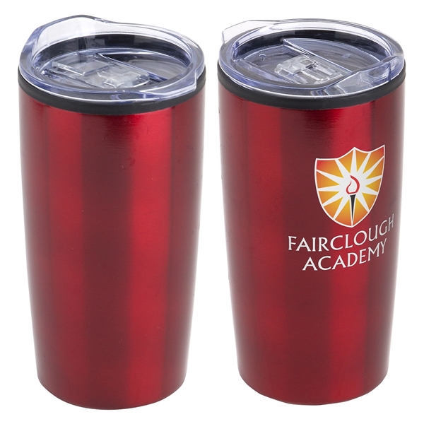 Medium Red color option for 20 Oz Stainless Steel/Polypropylene Tumbler