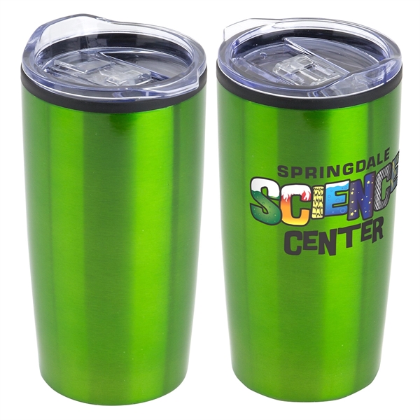 Metallic Green color option for 20 Oz Stainless Steel/Polypropylene Tumbler