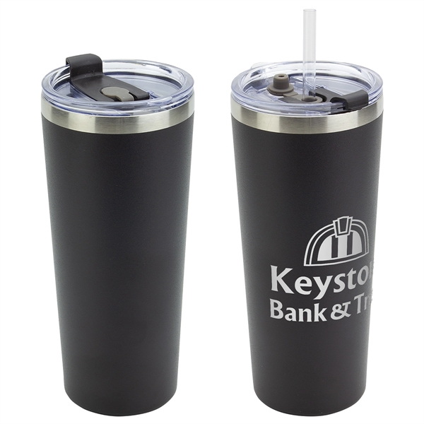 Medium Black color option for 20 Oz Vacuum Insulated Stainless Steel Tumbler
