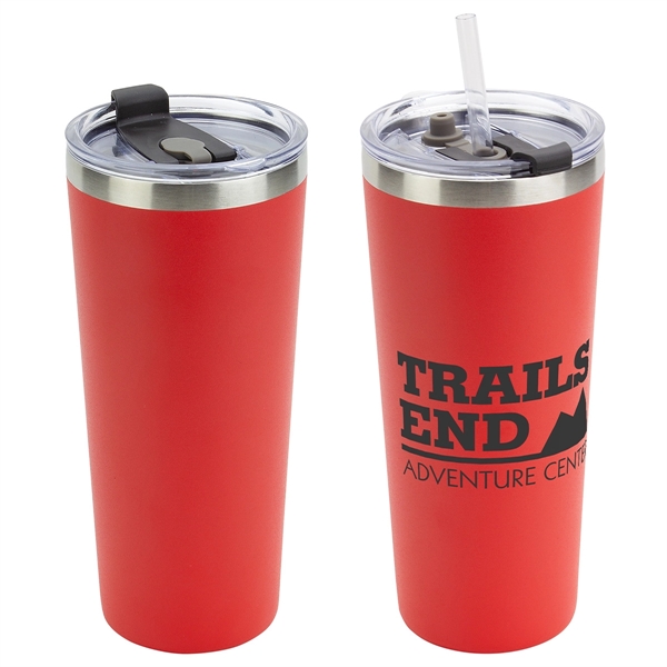 Medium Red color option for 20 Oz Vacuum Insulated Stainless Steel Tumbler