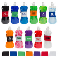 16 Oz Water Bottle With Neoprene Waist Sleeve