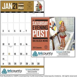 Photo of The Saturday Evening Post Big Block Memo Calendar