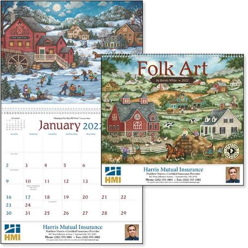 Photo of Folk Art Calendar