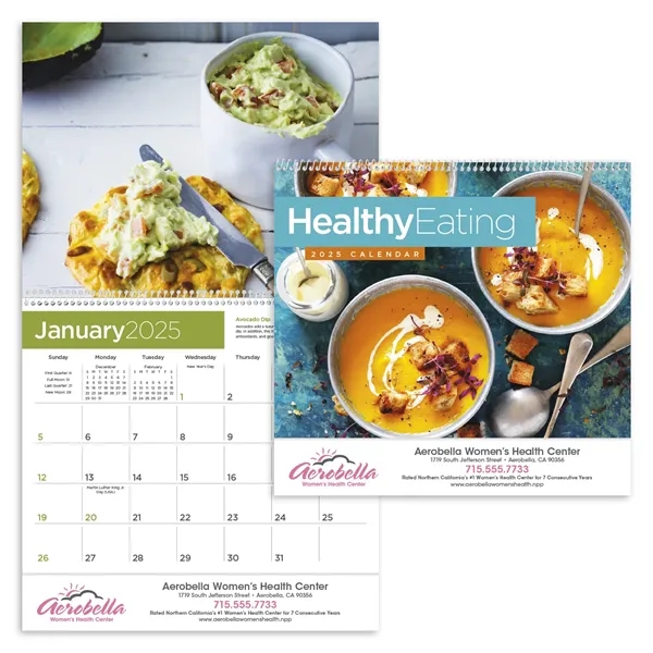 White color option for Healthy Eating Calendar