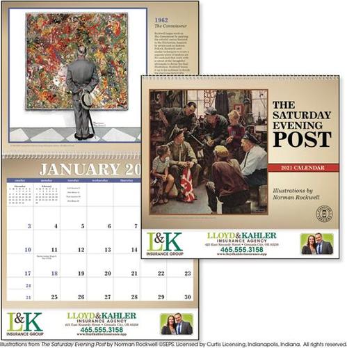 Photo of The Saturday Evening Post Calendar