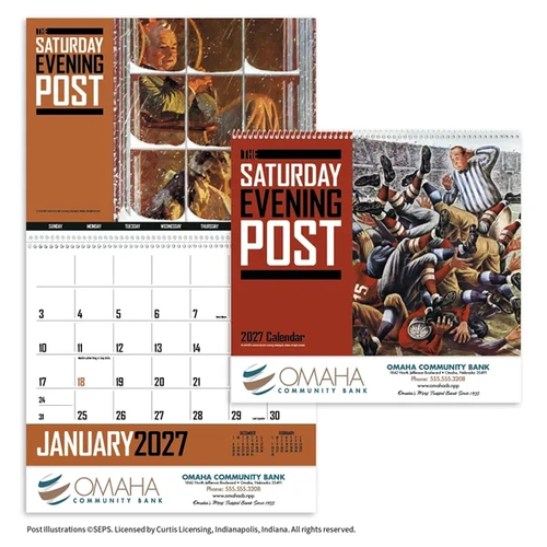 Main photo of The Saturday Evening Post Calendar