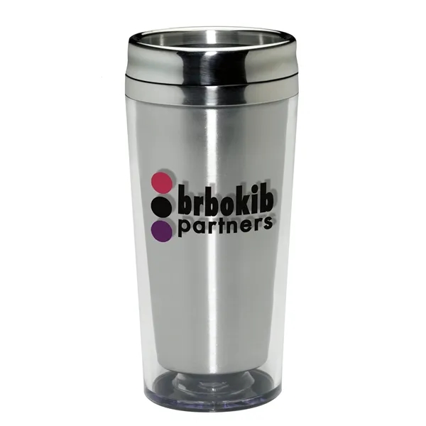 Silver color option for Colored Acrylic Tumbler 16 Oz.