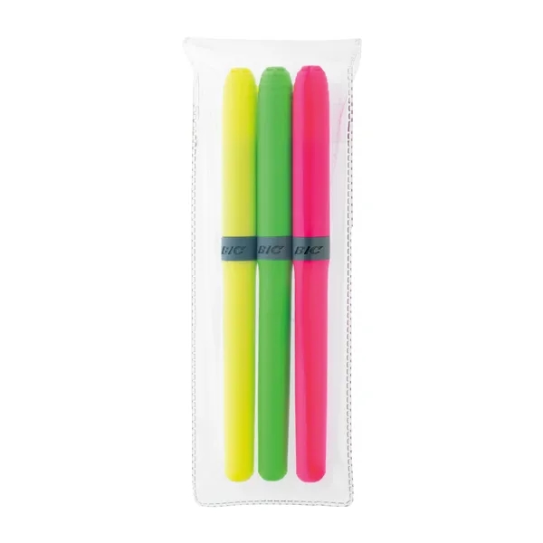 Green color option for Bic® Brite Liner Grip™ 3 Pack