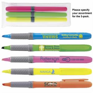 Photo of Bic® Brite Liner Grip™ 3 Pack