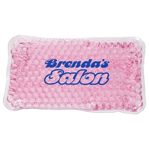 Clear Pink color option for Mini Rectangle Aqua Pearls™ Hot/Cold Pack