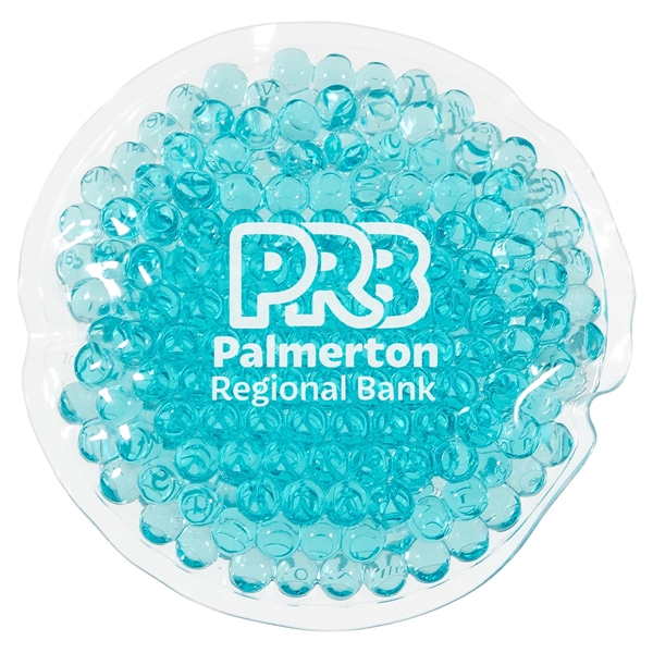 Light Blue color option for Mini Round Aqua Pearls Hot/Cold Pack