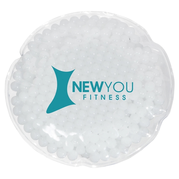 Bright White color option for Round Aqua Pearls™ Hot/Cold Pack