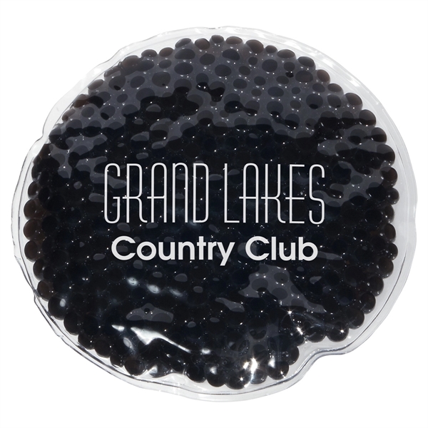 Dark Black color option for Round Aqua Pearls™ Hot/Cold Pack