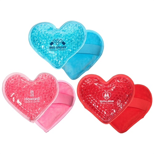 Main photo of Plush Heart Aqua Pearls™ Hot/Cold Pack