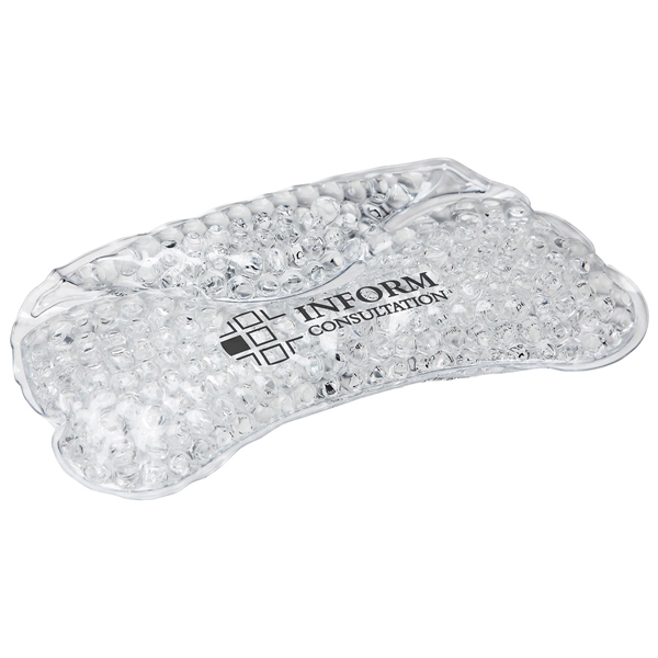 Clear color option for Wrist Rest Pack Aqua Pearls™ Hot/Cold Wrist Pack