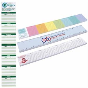 Photo of Bic®  12" X 2" Adhesive Notepad, 25 Sheet Pad
