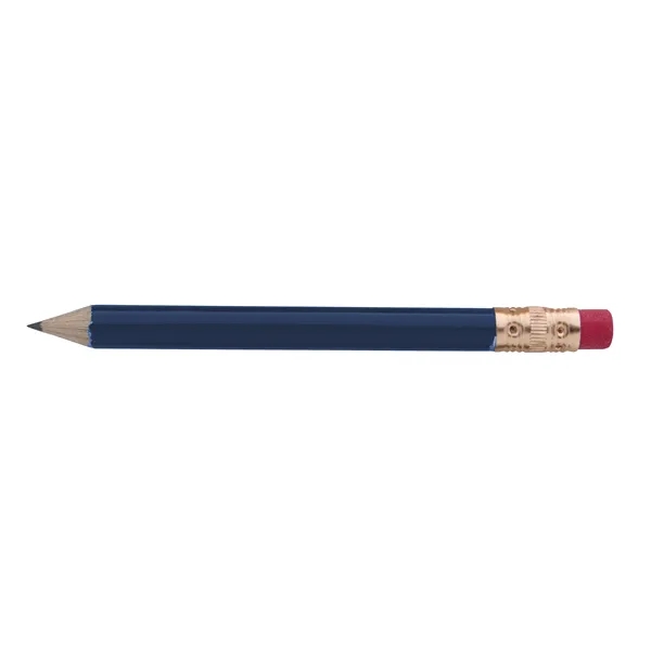 Dark Blue color option for Round Golf Pencil With Eraser