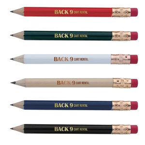 Photo of Round Golf Pencil With Eraser