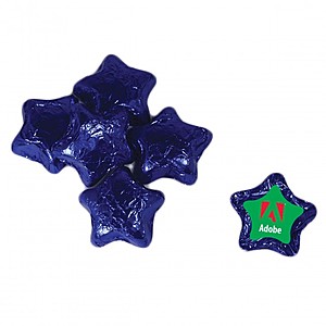 Photo of Individually Wrapped Chocolate Stars