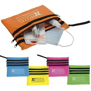 Photo of Neon Multi Zipper Pouch