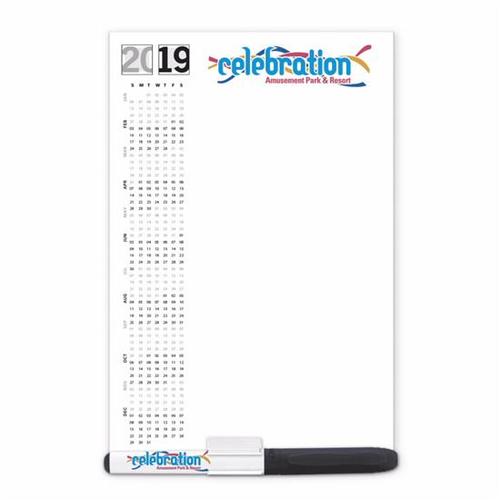 Photo of Bic® 20 Mil Dry Erase Magnet With Marker And Clip