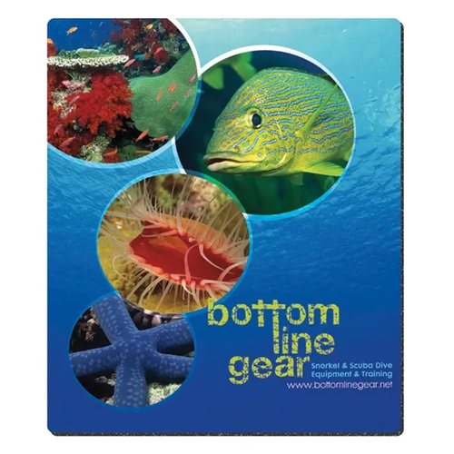 Photo of Bic® 1/16" Firm Surface Mouse Pad (8" X 9 1/2")