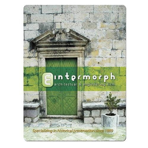 Photo of Bic® Ultra Thin Firm Mouse Pad (6" X 8")