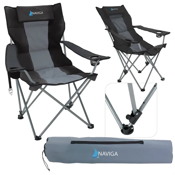 Black color option for Premium Stripe Reclining Chair