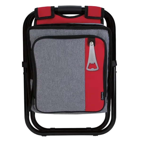 Red color option for Koozie® Backpack Kooler Chair