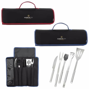 Photo of Koozie® Kamp 5 Piece Bbq Set