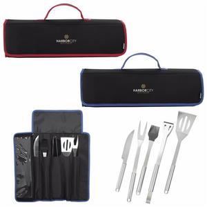 Photo of Koozie® Kamp 5 Piece Bbq Set