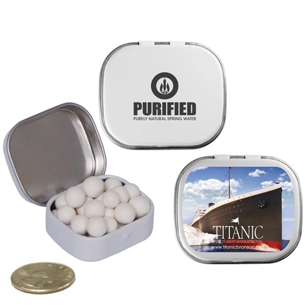 White color option for Mini Tin