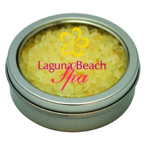 Photo of Short Round Window Tin W/ Spa Bath Crystals