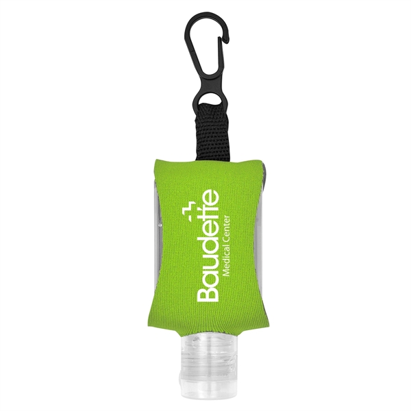 Neon Green color option for .5 Oz. Hand Sanitizer With Eva Case And Clip