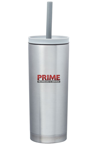 Gray color option for 19 Oz. Winslow Stainless Steel Mug With Straw