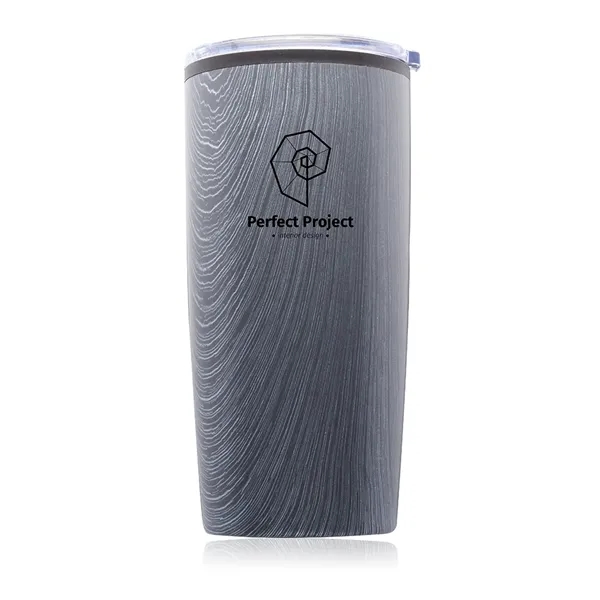 Rustic Grey color option for 20 Oz. Glacier Plastic Tumblers