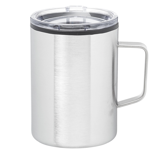 Silver color option for 13.5 Oz. Wells Stainless Steel Camper Mug