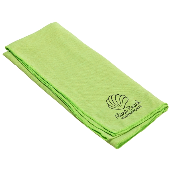 Bright Green color option for Eclipse Copper Infused Cooling Towel