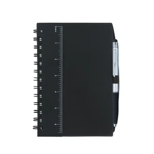 Photo of 5” X 7” Ruler Notebook With Flags And Stylus Pen