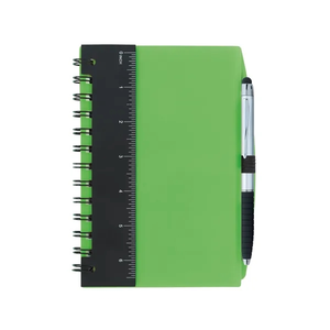 Photo of 5” X 7” Ruler Notebook With Flags And Stylus Pen